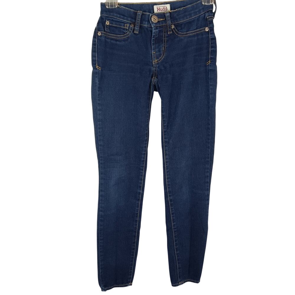 Mudd Women's Dark Blue Skinny Cigarette Jeans
